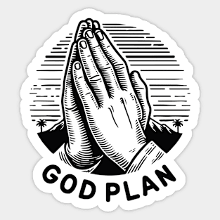 God plan Sticker